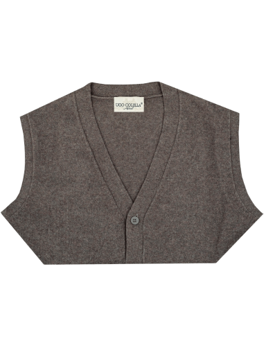 Gilet in maglia di Cashmere e Cotone...