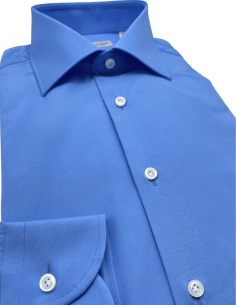 Slim fit shirt in smooth...