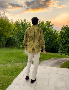 Camicia da uomo in pura...