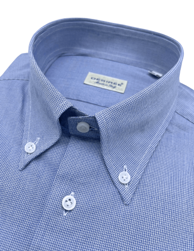Slim fit shirt in checked cotton,...