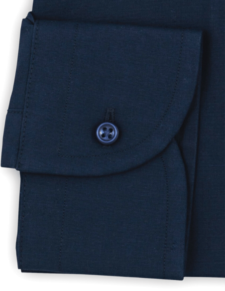 Camicia Slim fit in Popeline di cotone liscio