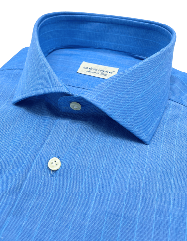 Slim fit shirt in cotton Fil a Fil