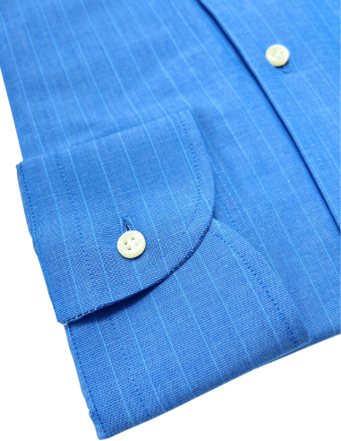 Camicia Regular fit in Fil a Fil di...