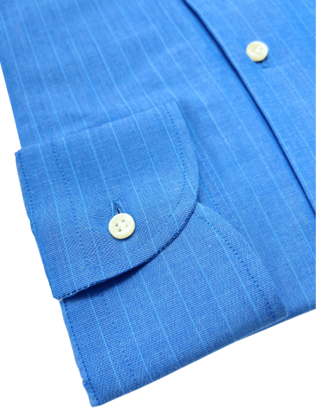 Camicia Regular fit in Fil a Fil di cotone