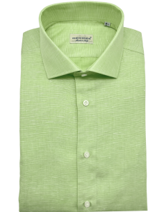 Camicia Slim fit in Lino,...