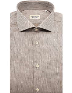 Slim fit shirt, textured...