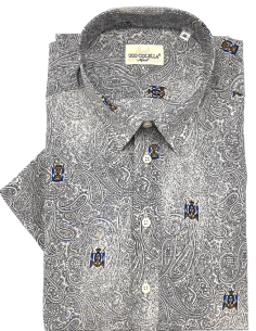 Camicia a polo in pura seta...