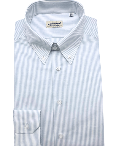 Camicia Regular fit in Lino, collo...
