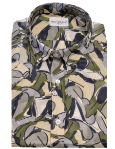 Camicia in pura seta a...