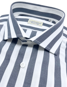 Camicia Slim in cotone...