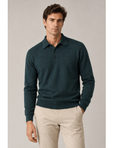 Polo in Lana merino morbido...