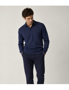 Polo in Lana merino morbido...